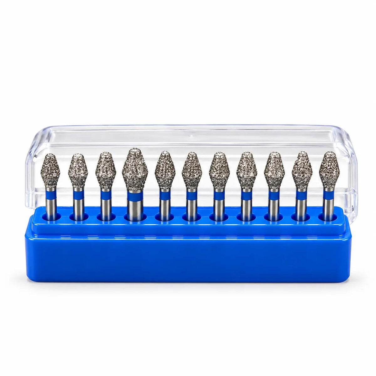EX-12 Dental Diamond Burs – FG High-Speed | Pack of 10