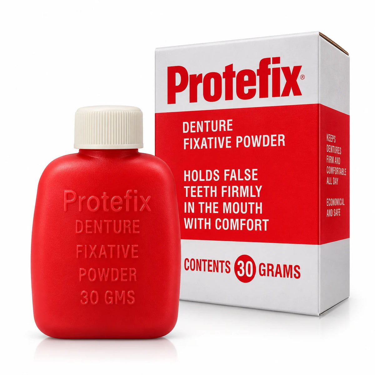 Protefix Denture Fixative Powder – Denture Adhesive | 30g
