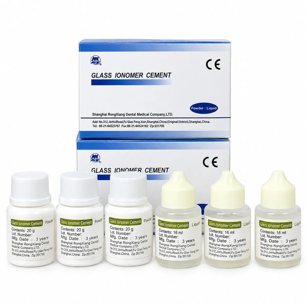 GK Glass Ionomer Cement (GIC) Luting Cement – 8g Powder + 4g Liquid