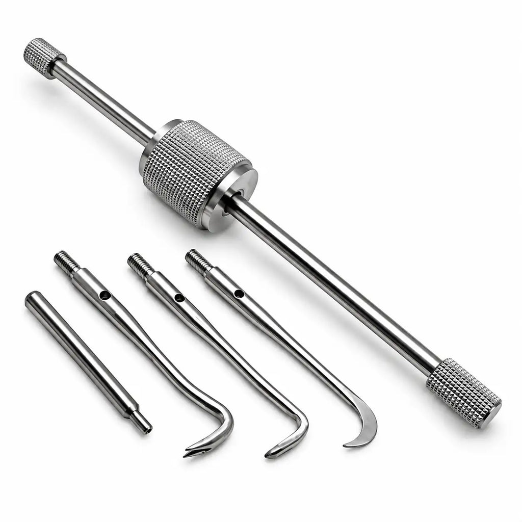 Manual Dental Crown Remover – Stainless Steel | 3 Tips