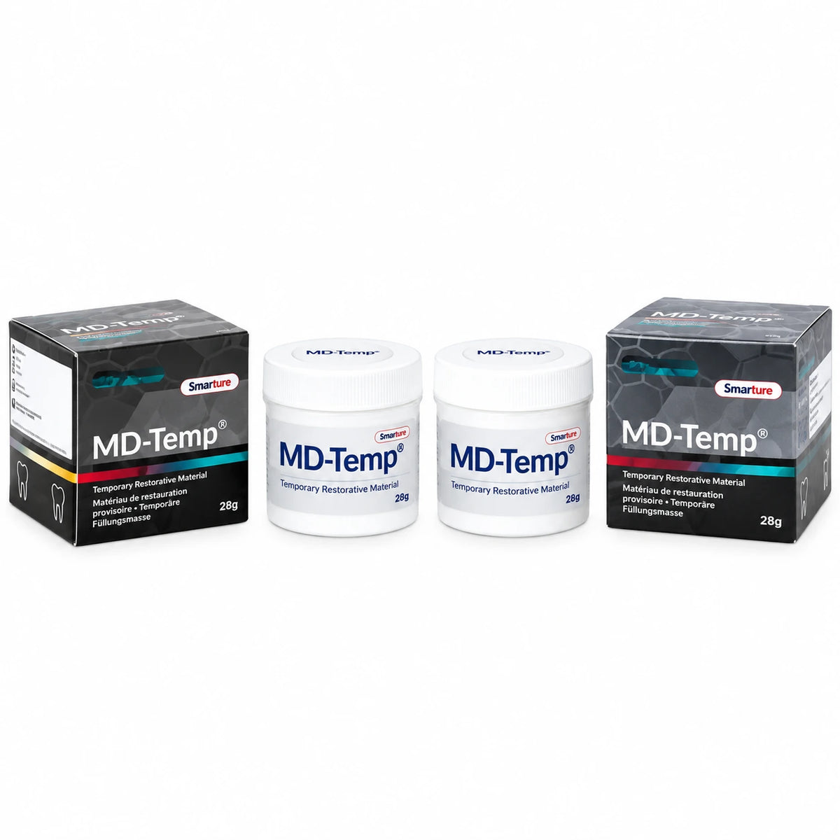 MD-Temp Plus Temporary Filling Material (Cavit) – Dental Cavity Sealing Cement