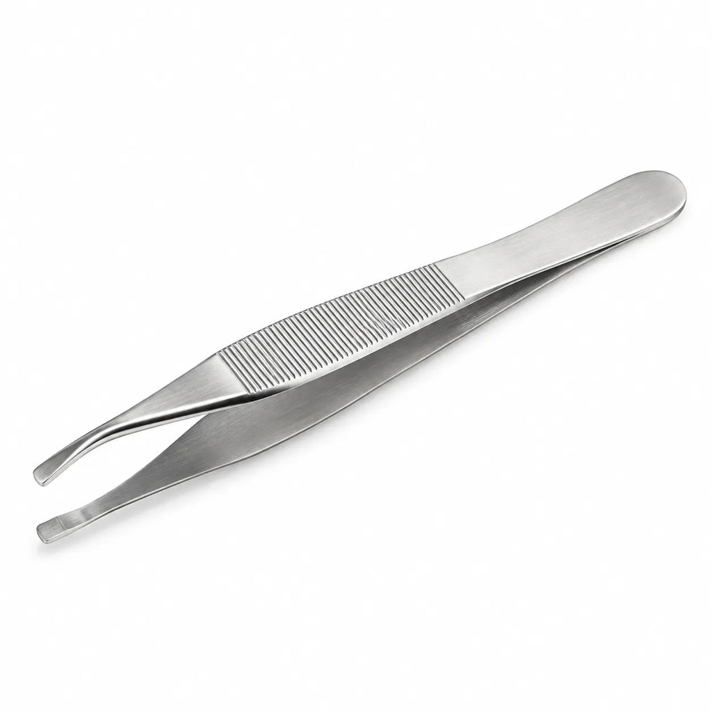 Dental Tissue Forceps – Serrated Stainless Steel | 16cm