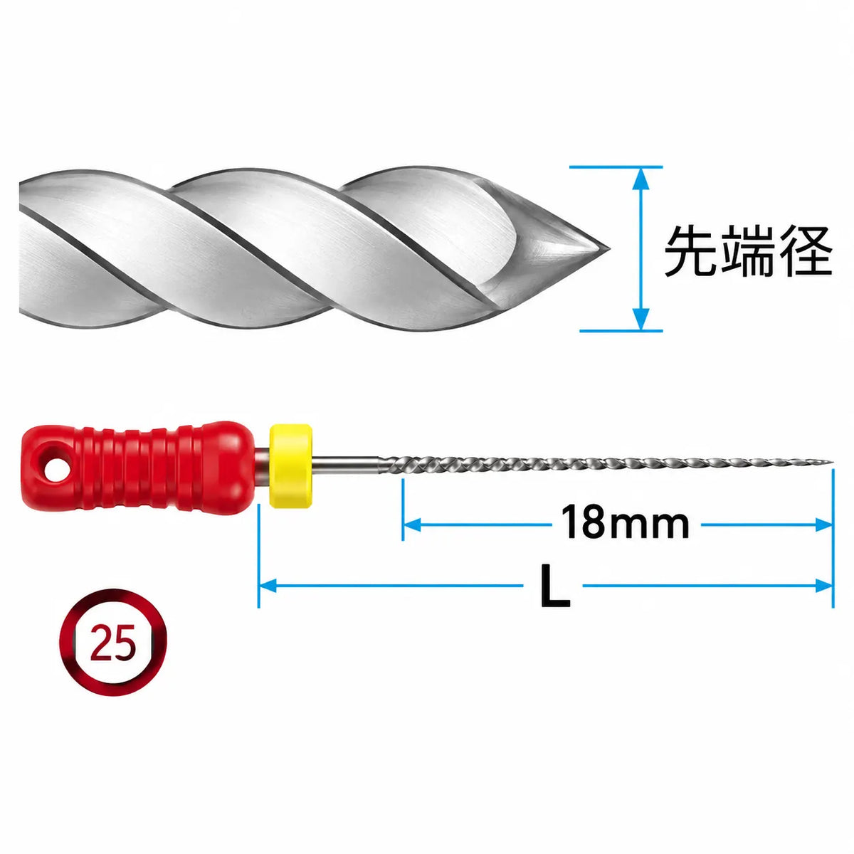 MANI K-Files – Stainless Steel Endodontic Root Canal Hand Files
