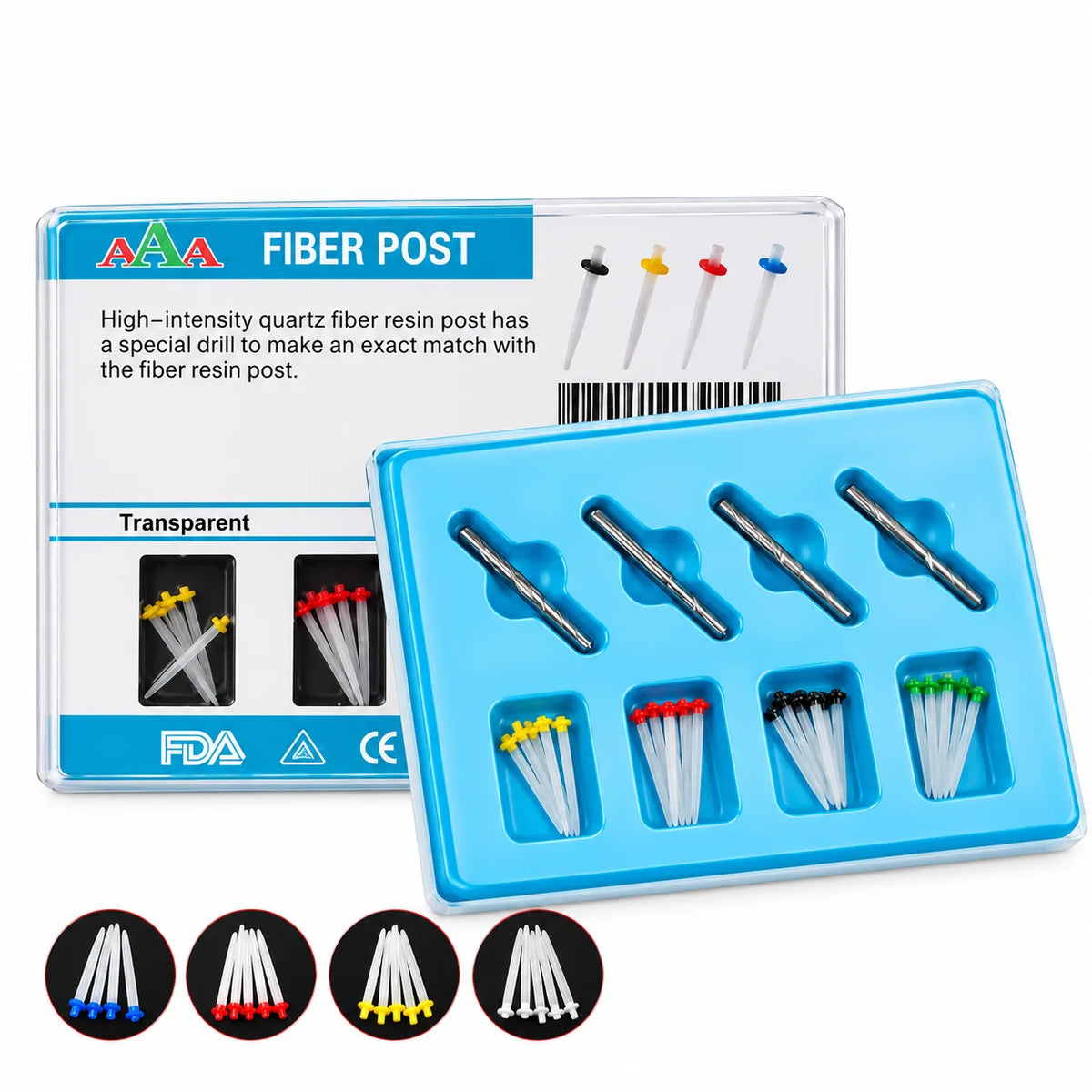 Fiber Post – Glass Fiber Reinforced Endodontic Post for Tooth Restoration