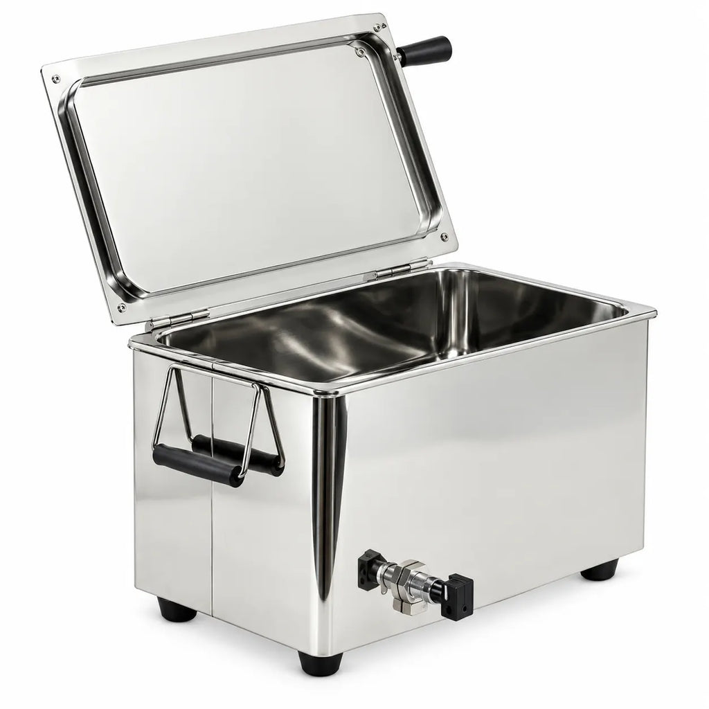 Dental Stainless Steel Boiler – 12 × 6 × 4 Inches