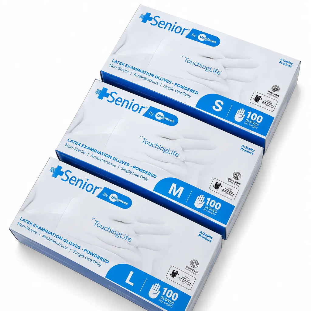 Senior Powder-Free Surgical Gloves – Medical & Dental Use