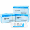 Sterile Braided Silk Surgical Sutures – Non-Absorbable Dental Suture Thread