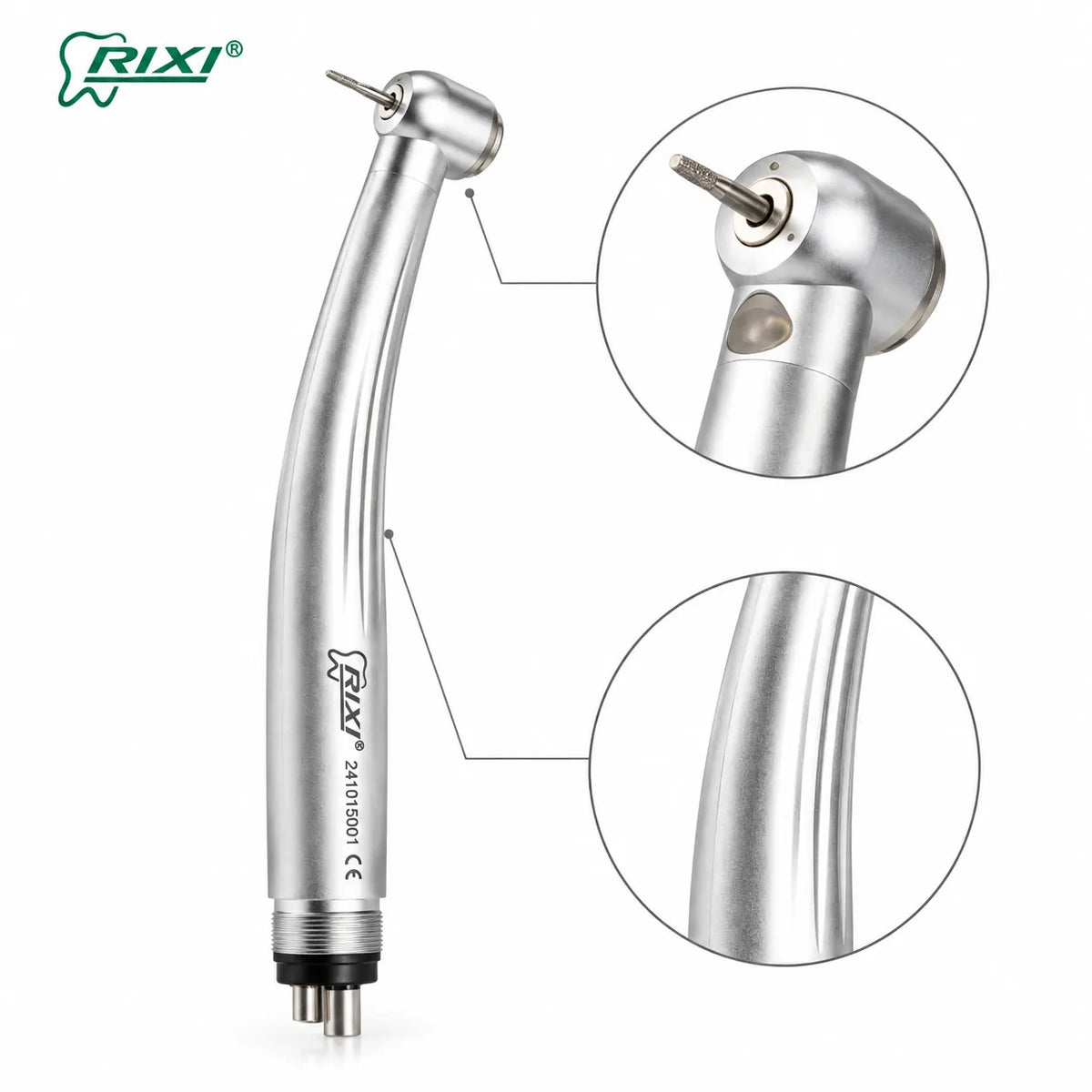RIXI High-Speed Dental Handpiece – 2-Hole Air Turbine