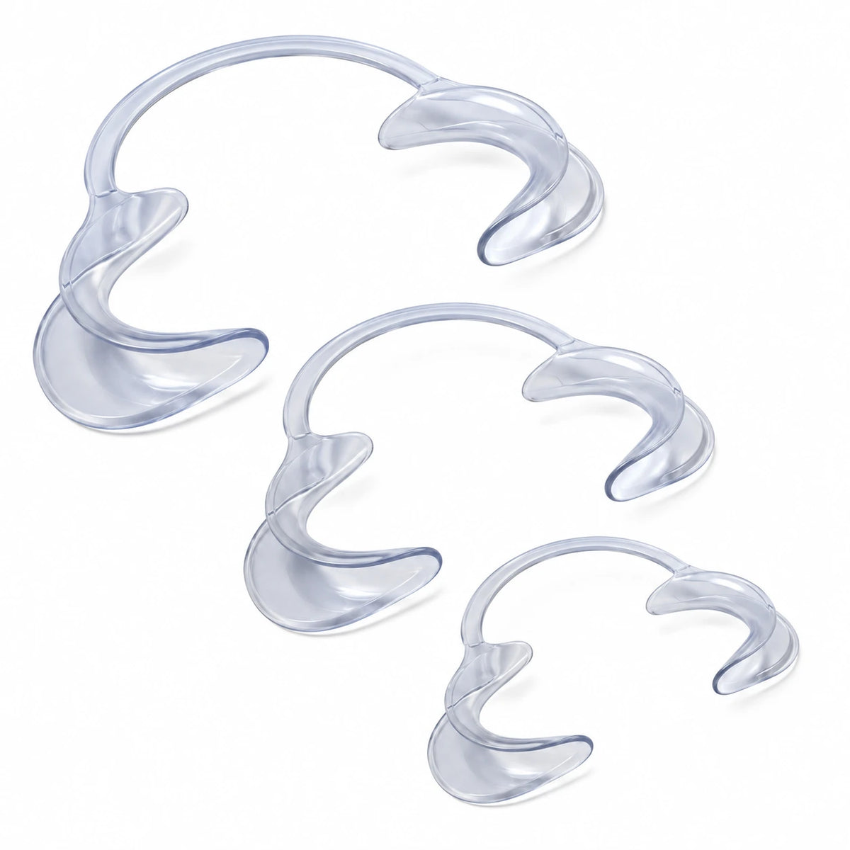 Dental Cheek Retractor – Transparent Plastic Mouth Retractor