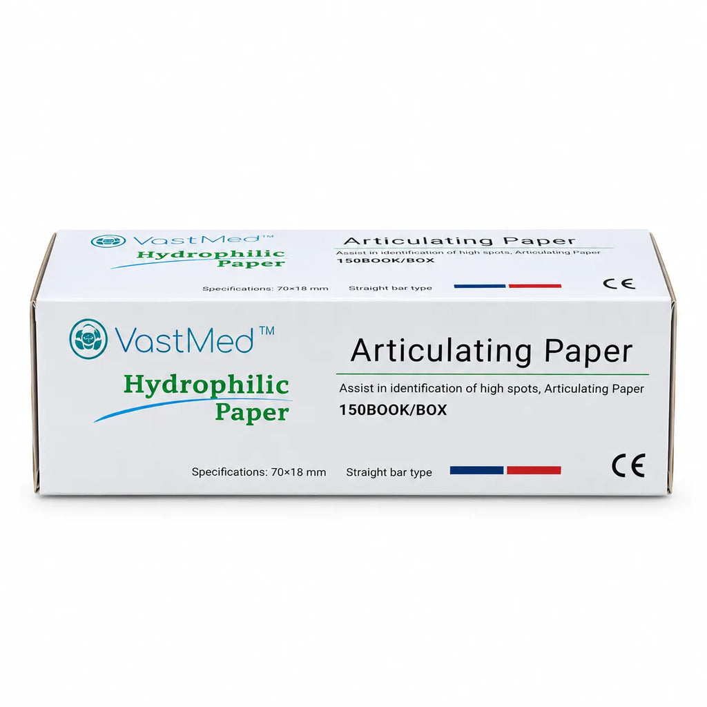 VastMed Articulating Paper – 40µm Dental Bite Marking Paper