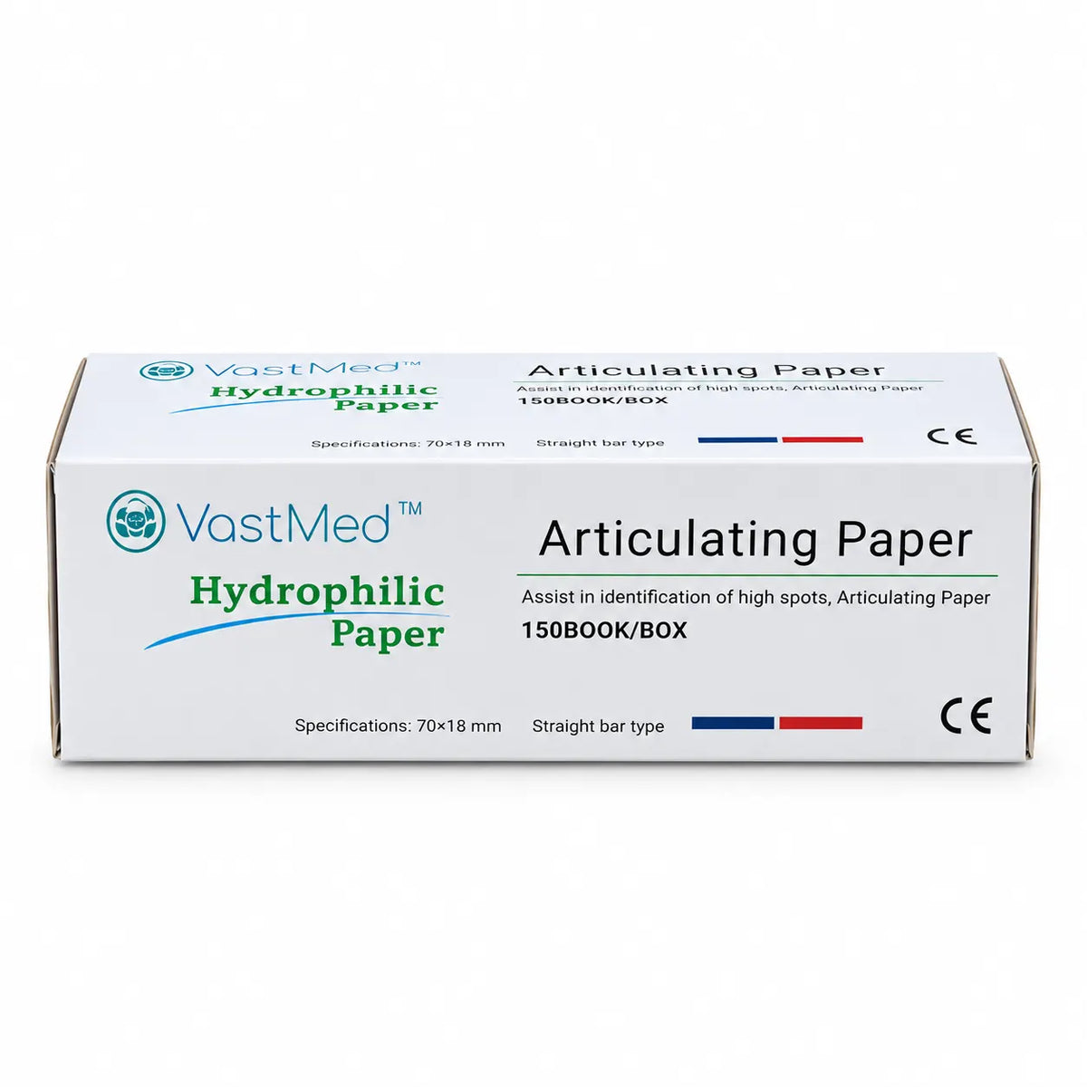 VastMed Articulating Paper – 40µm Dental Bite Marking Paper