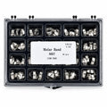 Dental Orthodontic Molar Bands – Stainless Steel | 80 Pcs