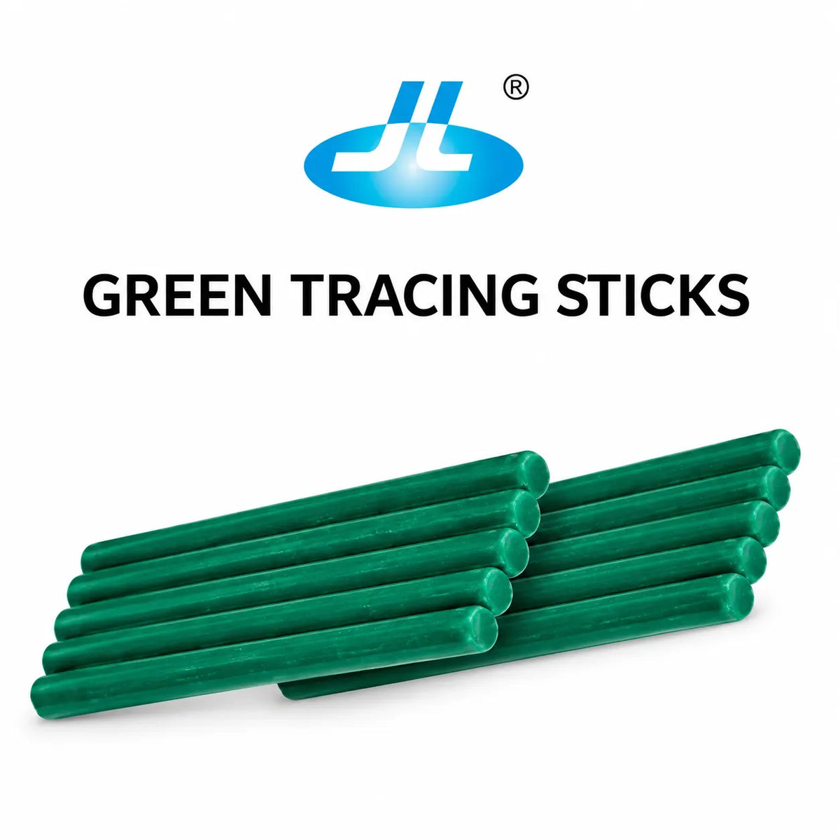 JLWAX Green Tracing Sticks – Type 1 Low Fusing Impression Compound | 10 Sticks