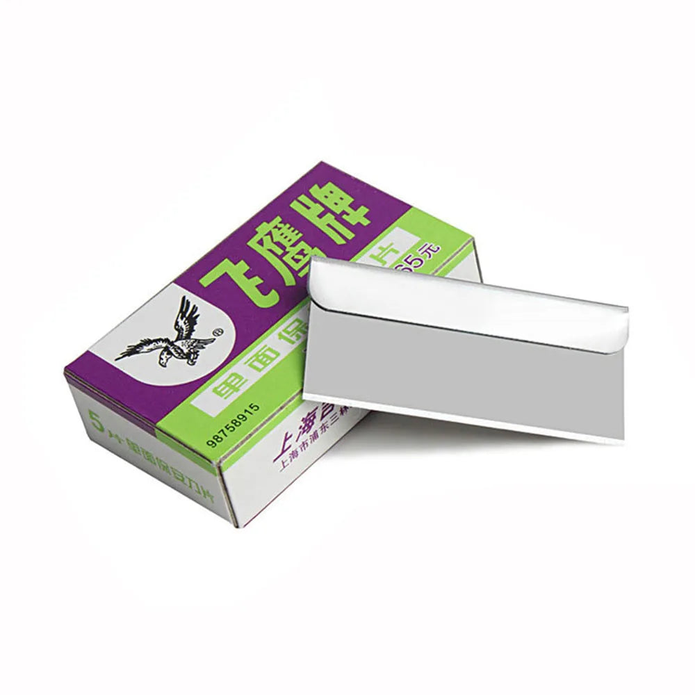 20PCS Flying Eagle Single-Sided Blade For OCA Glue Sticker Removal LCD Repair Mobile Phone Scraping Film Pedicure Art Cutting