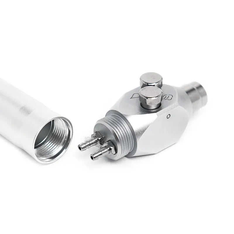 Dental 3 Way Syringe Air Water Spray 2 Nozzles Tips Triple 3 Way Syringe Handpiece Dentistry Tools Kit