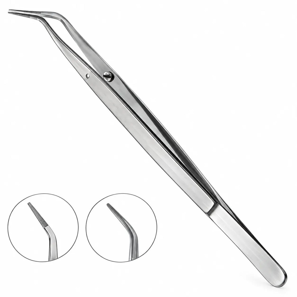 Dental Orthodontic Bracket Holder Tweezers – Stainless Steel