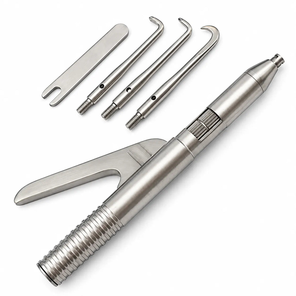 Automatic Dental Crown Remover – Stainless Steel with Attachments