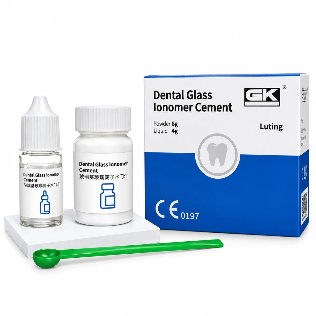 GK Glass Ionomer Cement (GIC) Luting Cement – 8g Powder + 4g Liquid
