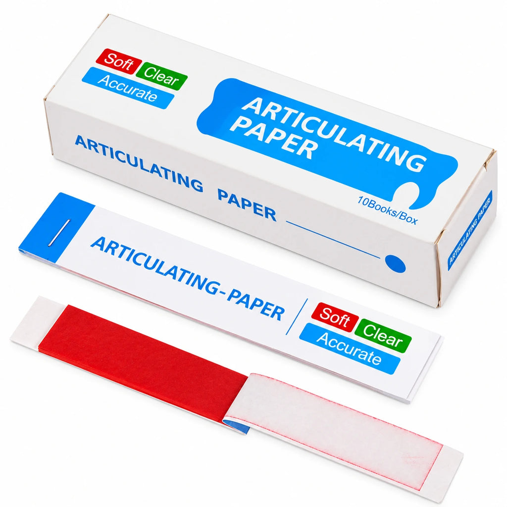 Dental Articulating Bite Paper Large – Red & Blue Occlusion Paper