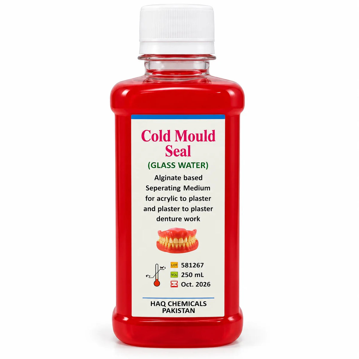 Cold Mould Seal – Alginate-Based Separating Medium | 250ml