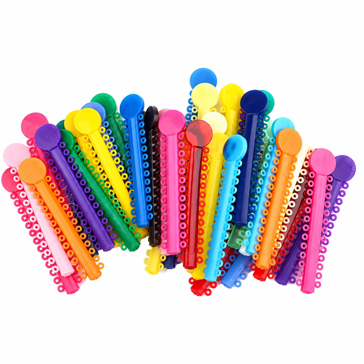 Orthodontic Bracket Ligatures – Multicolor Elastic O-Rings