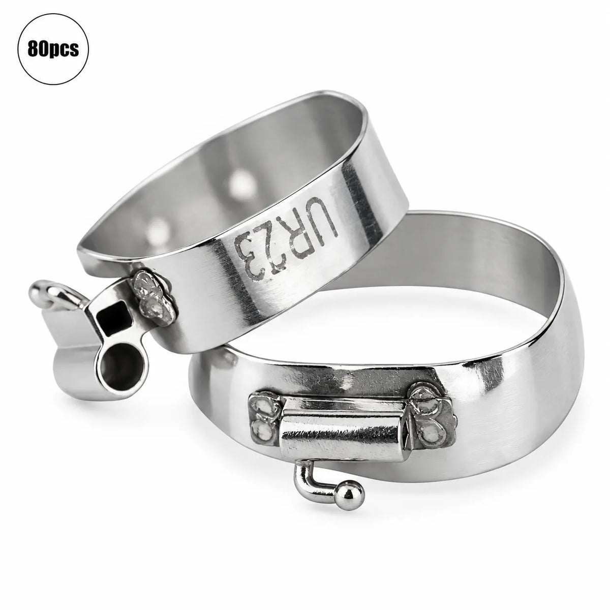 Dental Orthodontic Molar Bands – Stainless Steel | 80 Pcs