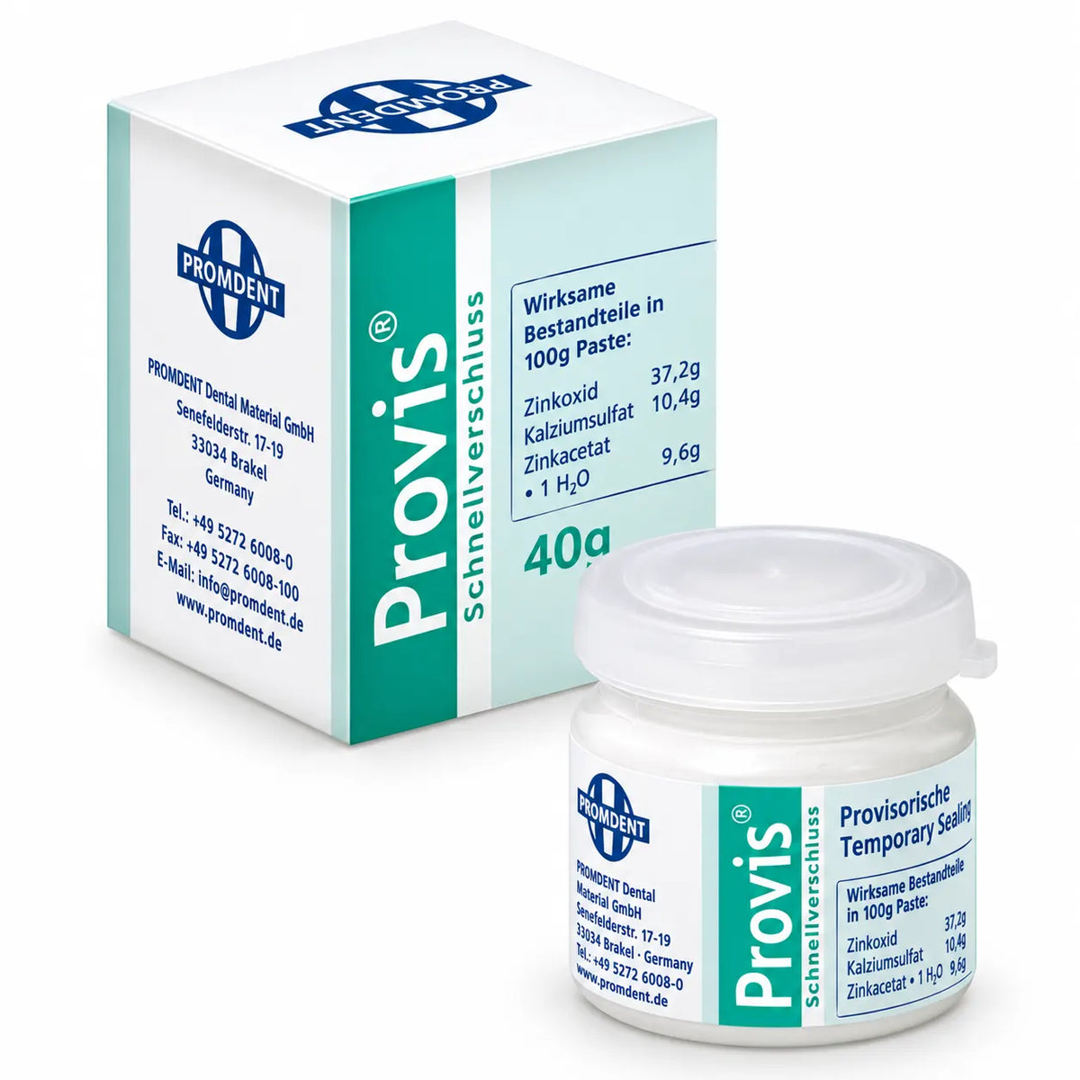 Provis Temporary Filling Material – Zinc Oxide Based Dental Cement
