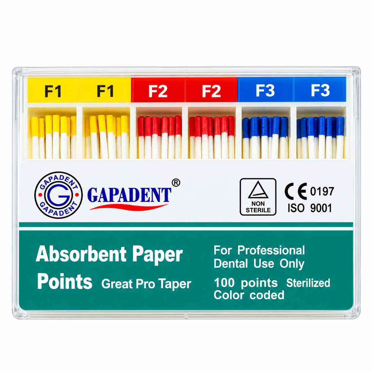 Absorbent Paper Points (Protaper) – Pack of 60