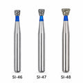 SI Series Dental Diamond Burs – FG High-Speed | Pack of 10