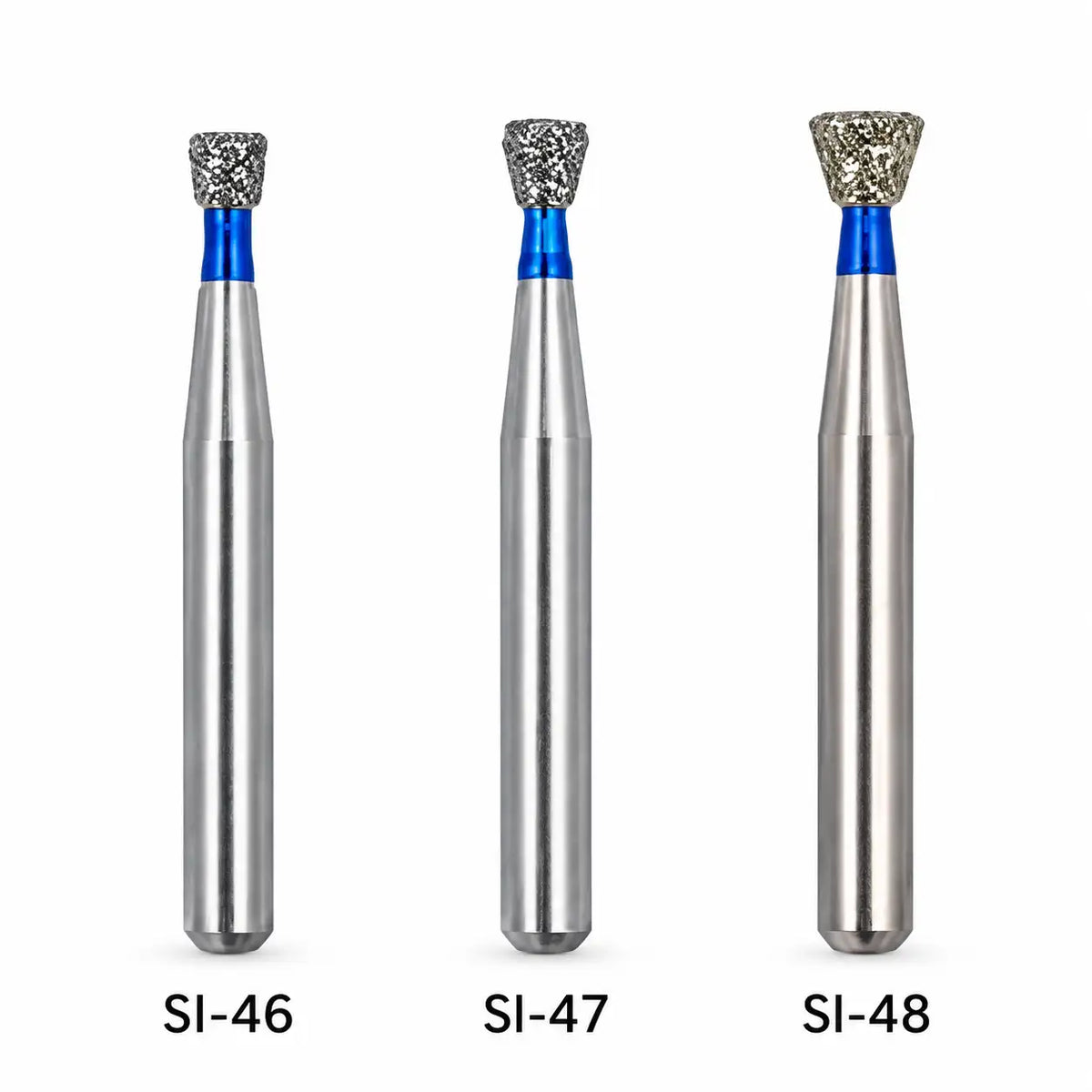 SI Series Dental Diamond Burs – FG High-Speed | Pack of 10