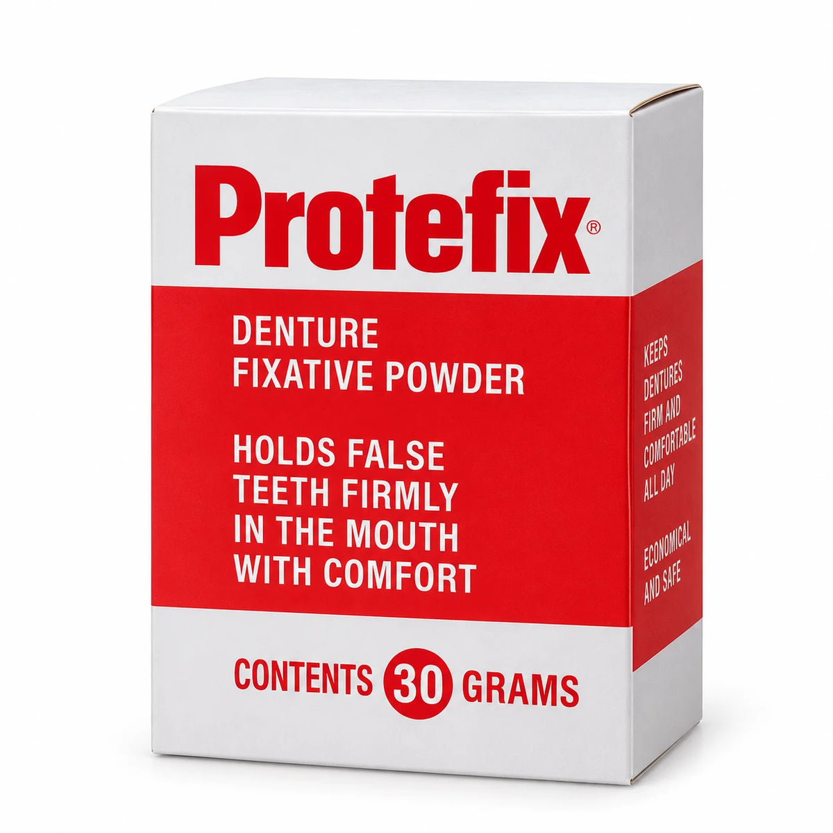 Protefix Denture Fixative Powder – Denture Adhesive | 30g
