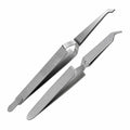 Dental Orthodontic Bracket Holder Tweezers – Stainless Steel