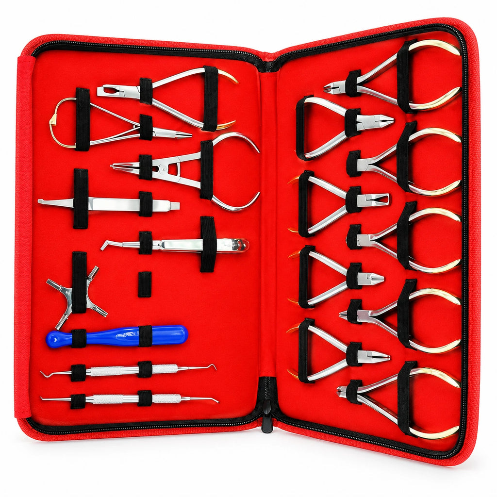 Orthodontic Instrument Kit – 6 Pcs Stainless Steel Dental Set