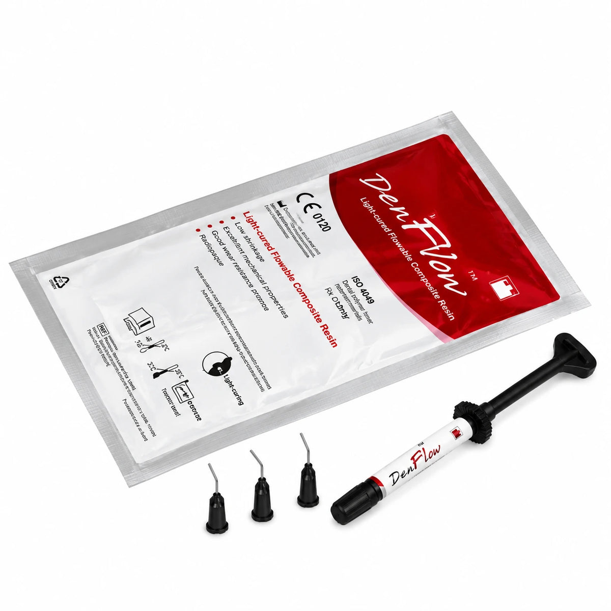 DenFil Flow Light-Cured Flowable Composite Resin – A2 Shade