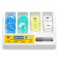 Dental Rubber Polishing Discs Kit – Assorted Finishing & Polishing Discs