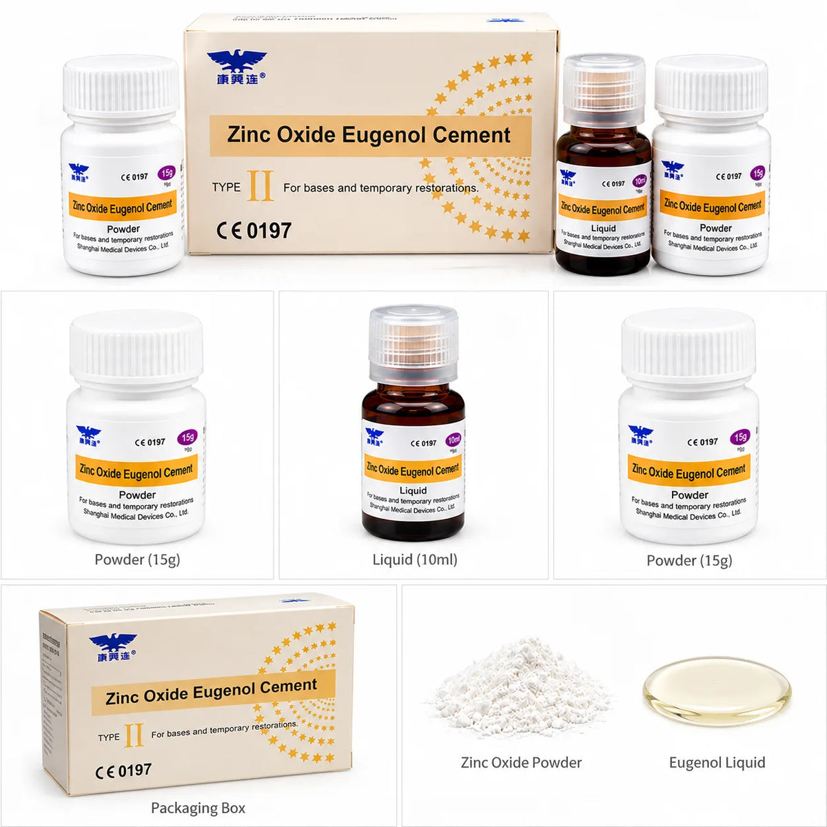 Zinc Oxide Eugenol (ZOE) Cement – Temporary Filling & Luting Material