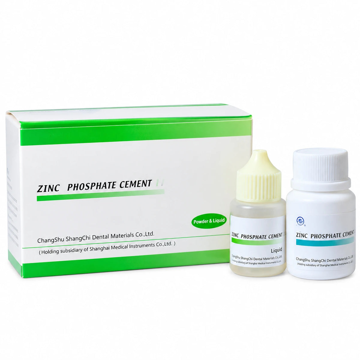 Zinc Phosphate Dental Cement – Powder & Liquid Kit (Pack of 1, 2 & 3)
