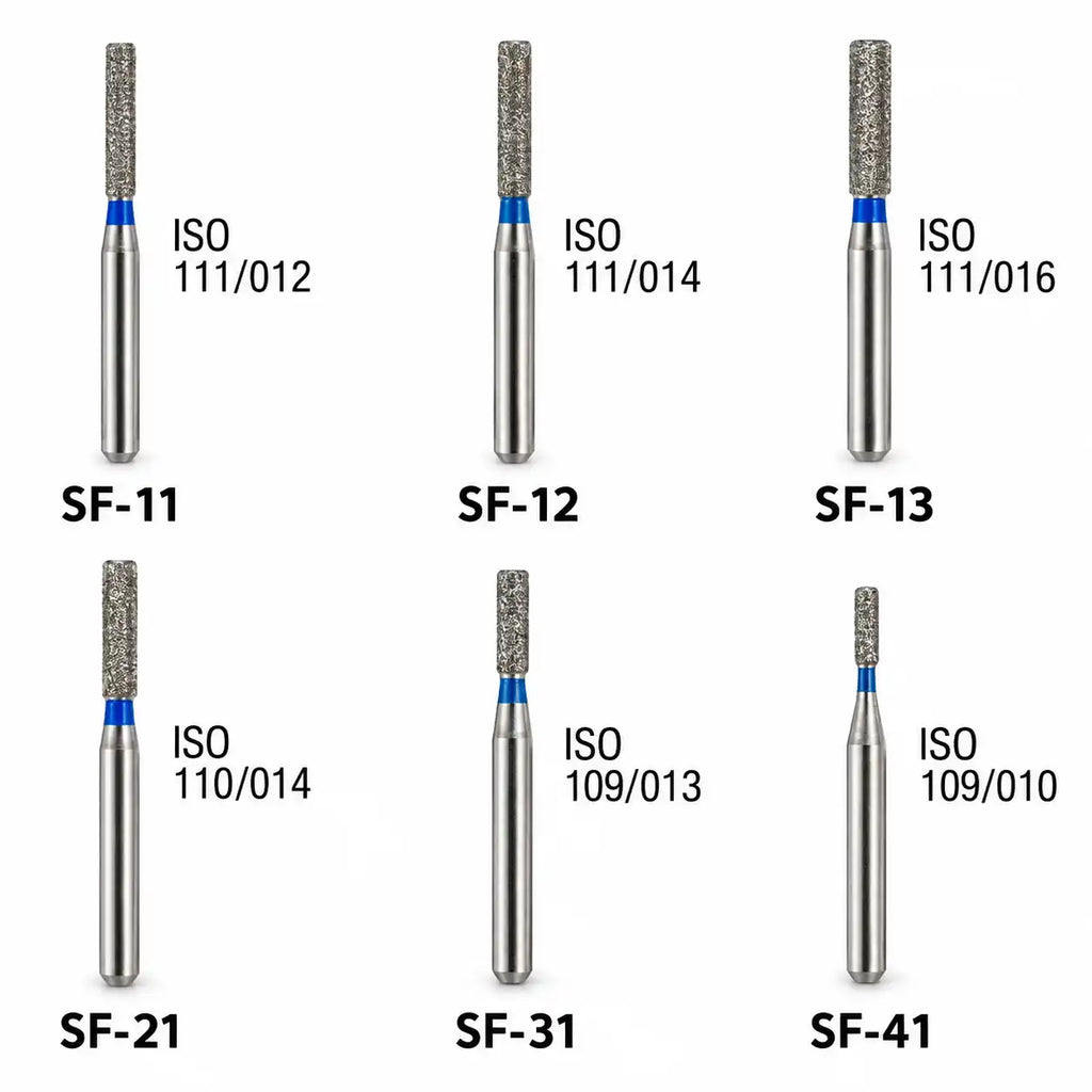 SF Series Dental Straight Fissure Bur
