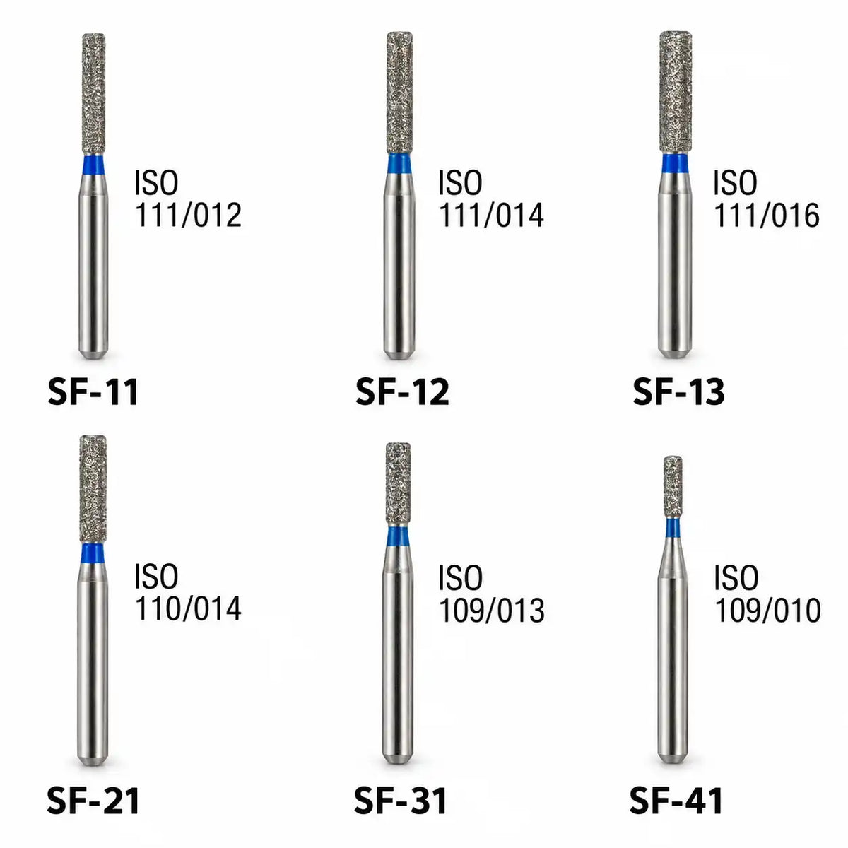 SF Series Dental Straight Fissure Bur