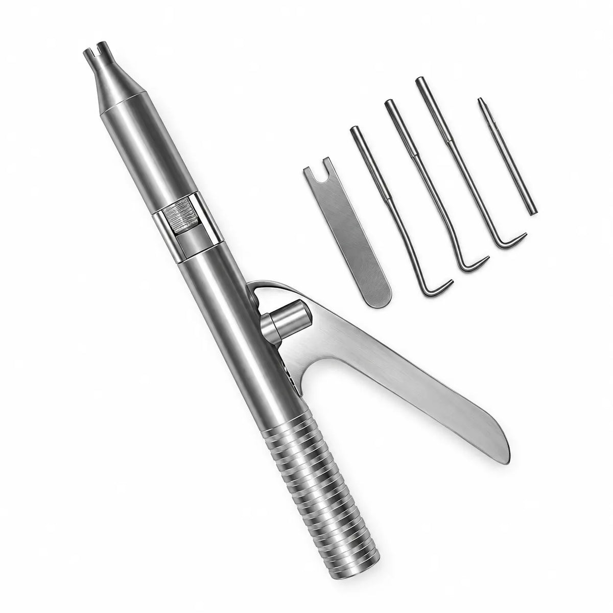 Automatic Dental Crown Remover – Stainless Steel with Attachments
