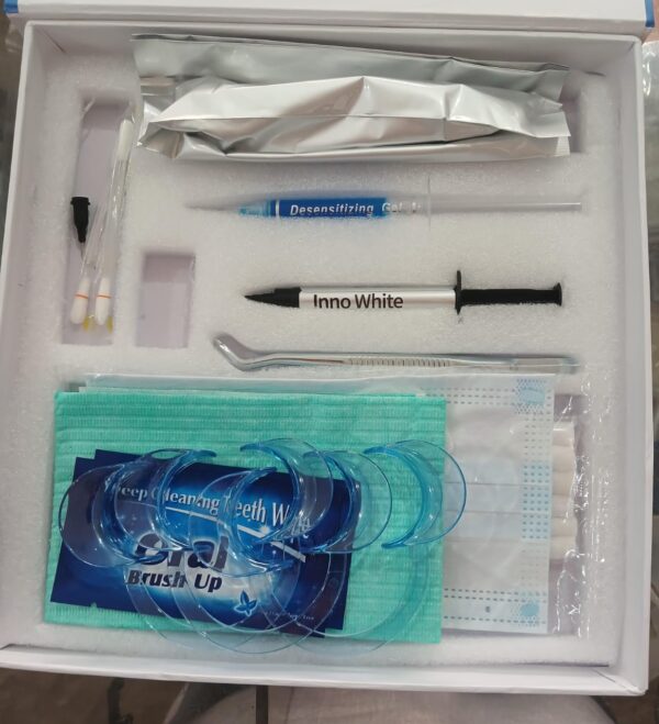 Whitening kit for two pateints